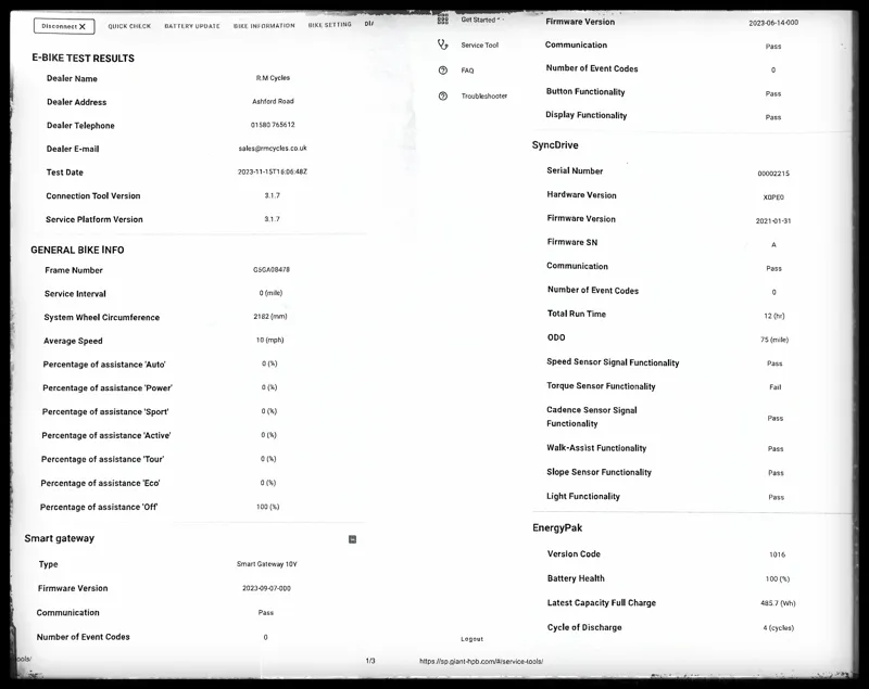 Giant Road E+ 2 Pro 25km/h Large Cosmos Navy-9